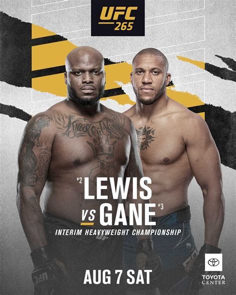 ufc 265 news.